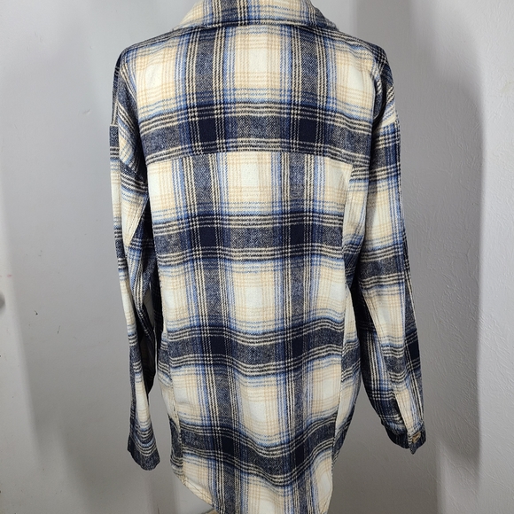 PacSun L.A. Hearts Oversized Plaid Shacket Size XS/S - Picture 10 of 11
